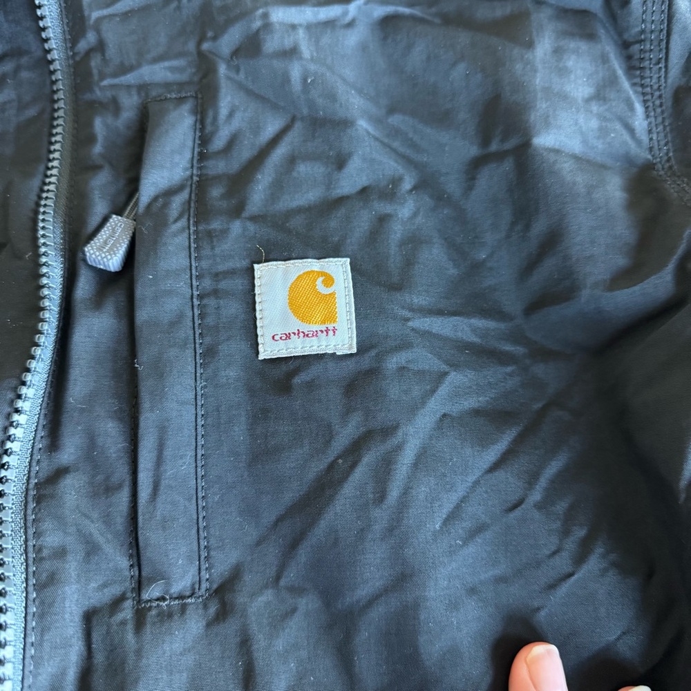 Carhartt Black Rain Defender, EUC, sz L